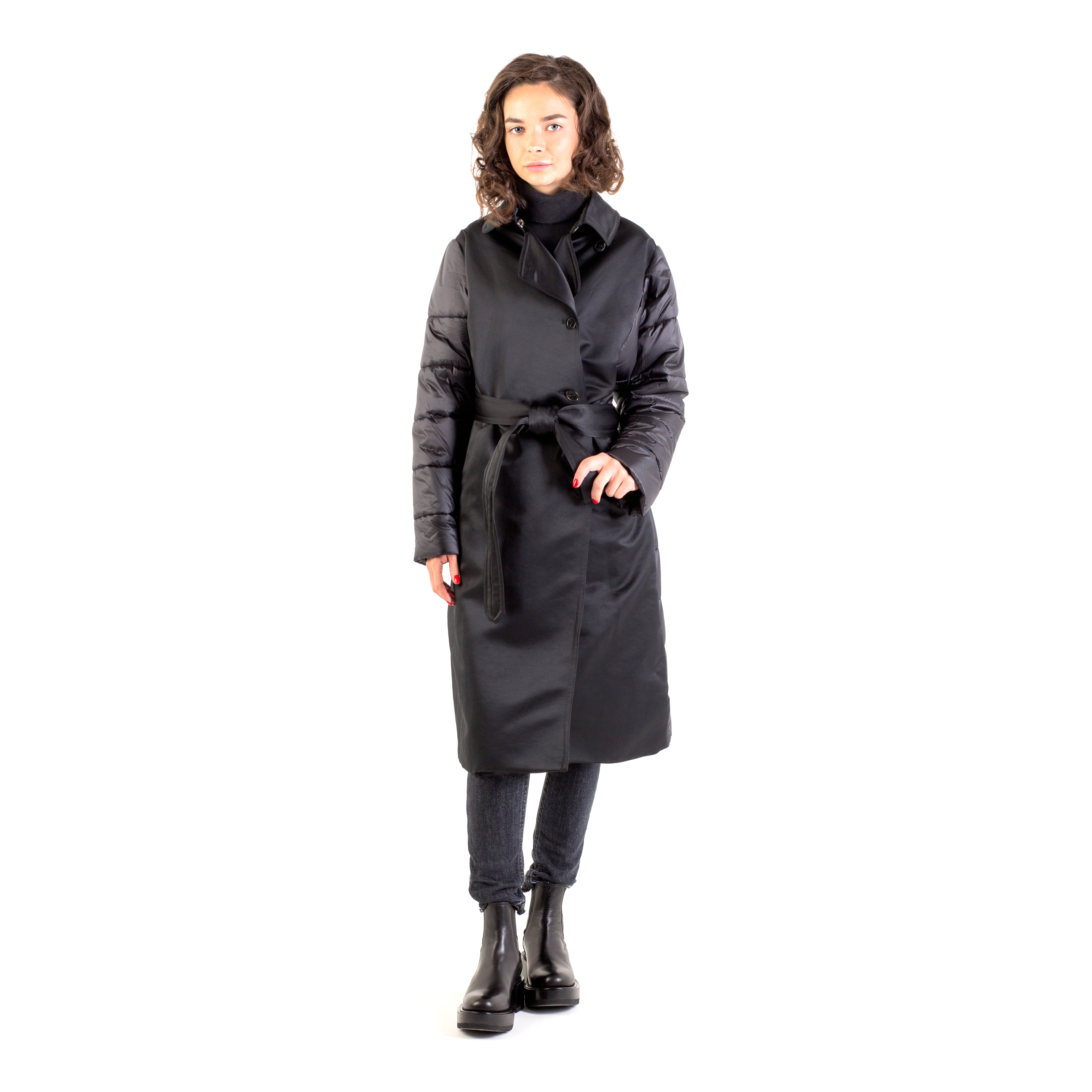 Пальто женское с поясом  Montecore